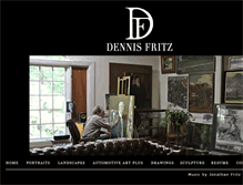 Tablet Screenshot of dennisfritzart.com